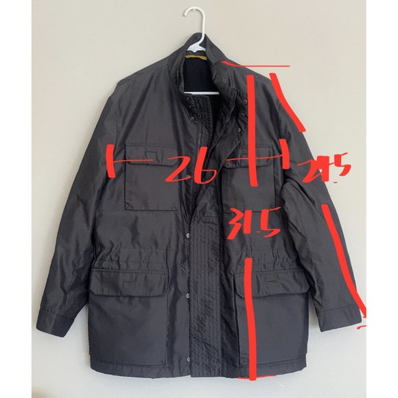 Canali Rain and Wind Tech Padded Field Jacket XL - Picture 12 of 12